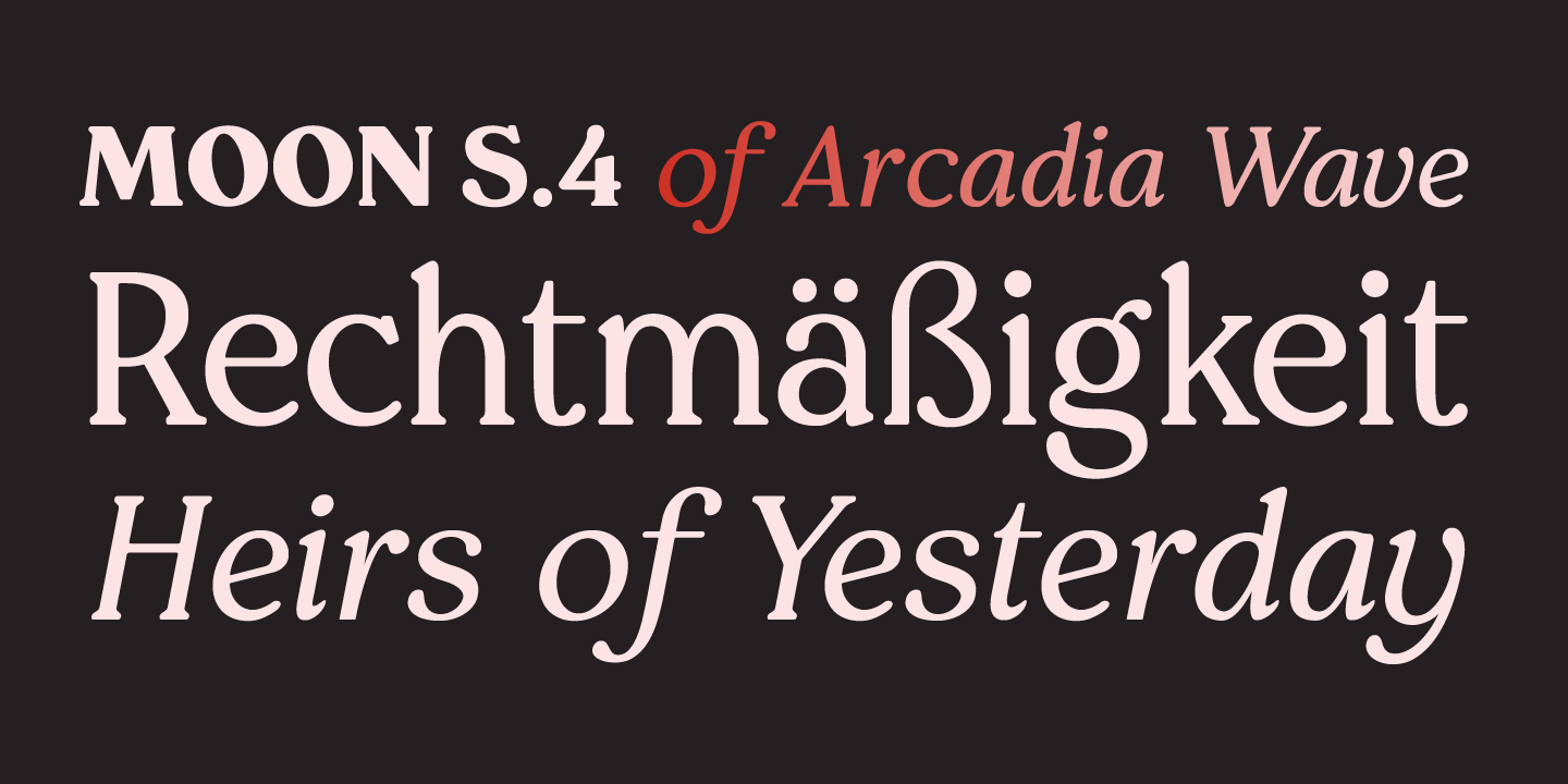 Пример шрифта Pockota Light Italic